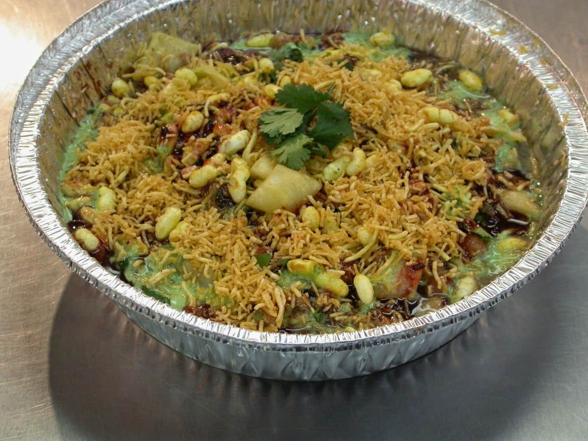 Aloo Tikki Chaat