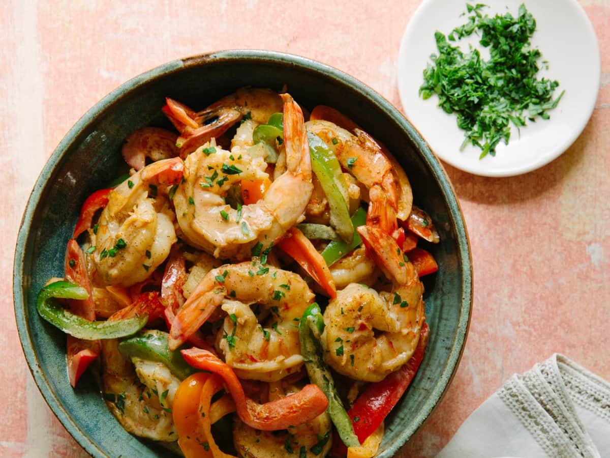 Shrimp Pepper Fry