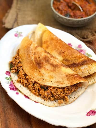Chicken Keema Dosa