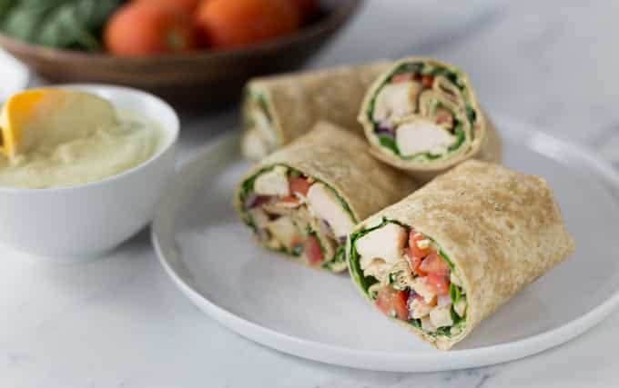 Chicken Curry Wrap
