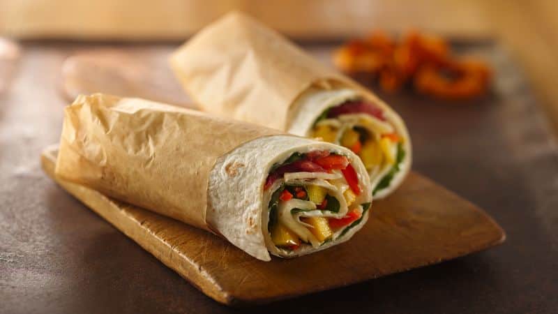 Garden Veg Wrap
