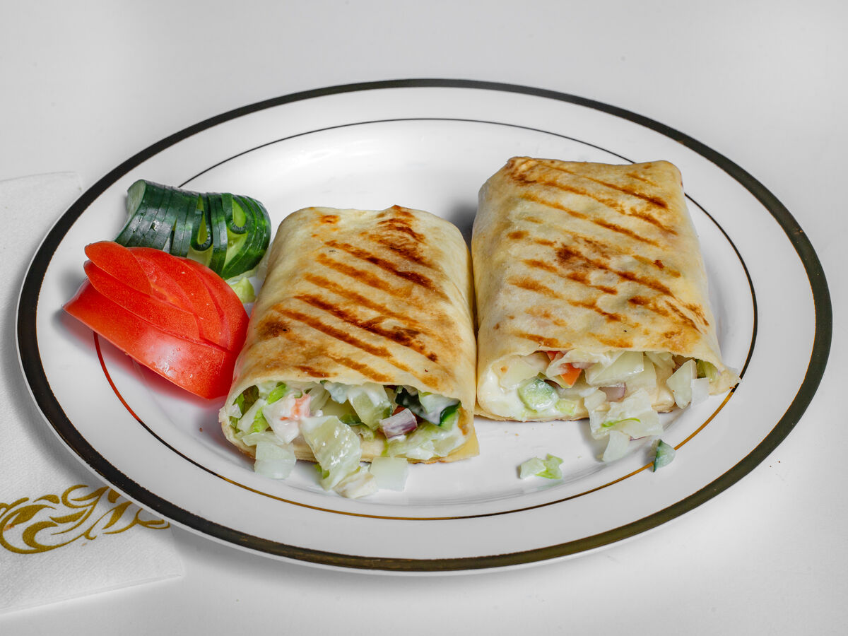 Paneer wrap at Pastry Corner Chantilly